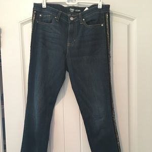 Gap legging. With sequin detail down leg